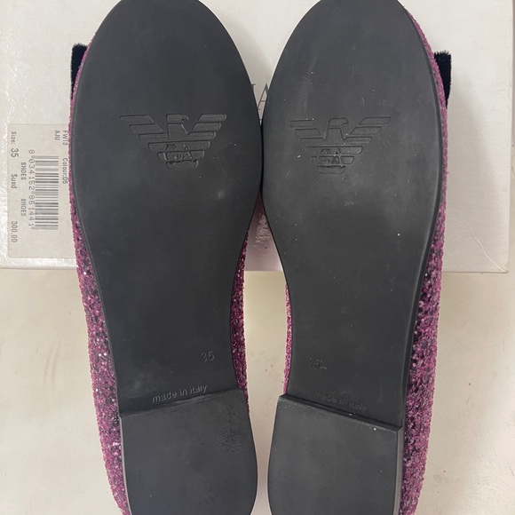 .Armani Junior Flats. Made in Italy size 35 US 5 - Picture 9 of 10